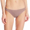 Felina Sublime Hi Cut Brief Panty In Cappuccino In Brown