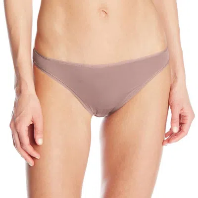 Felina Sublime Hi Cut Brief Panty In Cappuccino In Brown