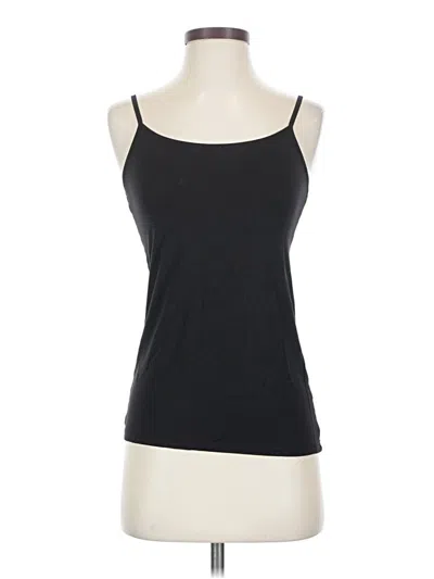 Pre-owned Felina Tank Top Black Halter Neckline Tops
