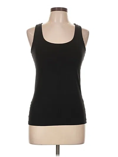 Pre-owned Felina Tank Top Black Halter Neckline Tops