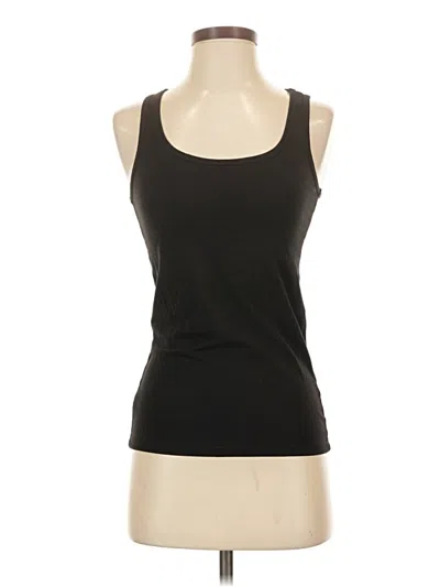 Pre-owned Felina Tank Top Black Halter Neckline Tops
