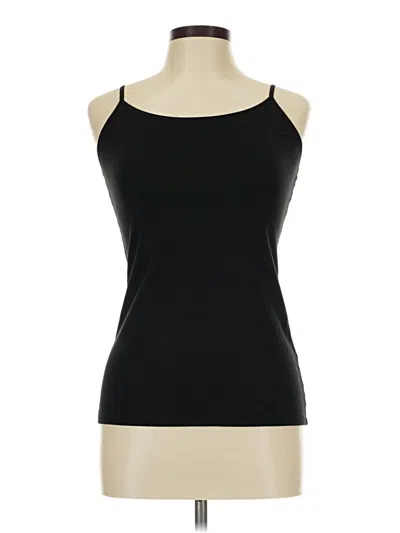 Pre-owned Felina Tank Top Black Halter Neckline Tops