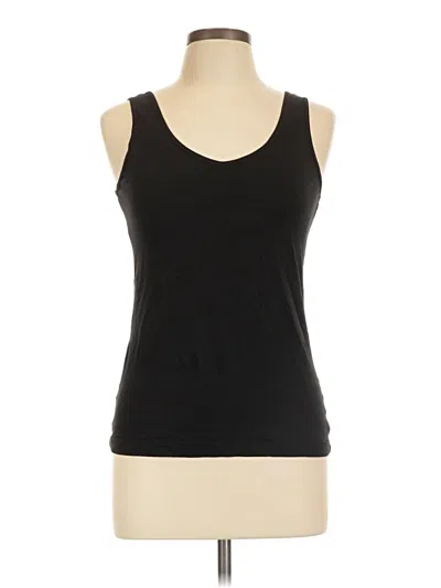 Pre-owned Felina Tank Top Black Halter Neckline Tops