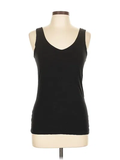 Pre-owned Felina Tank Top Black Strapless Neckline Tops