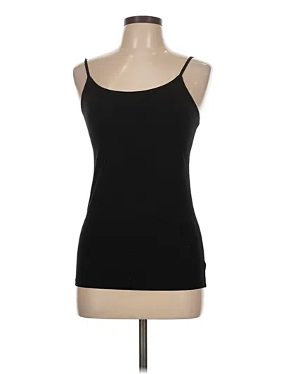 Pre-owned Felina Tank Top Black Strapless Neckline Tops