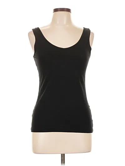Pre-owned Felina Tank Top Black Strapless Neckline Tops
