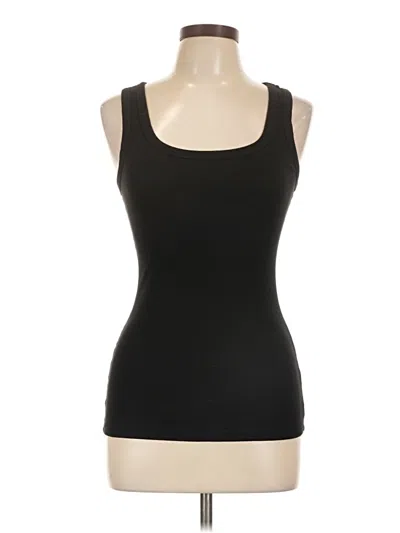 Pre-owned Felina Tank Top Black Strapless Neckline Tops