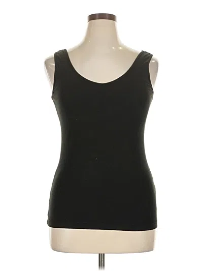 Pre-owned Felina Tank Top Black Strapless Neckline Tops