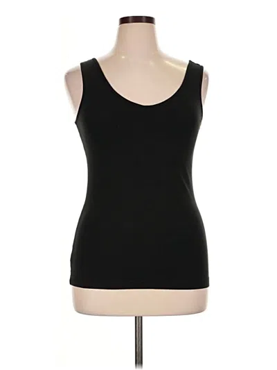 Pre-owned Felina Tank Top Black Strapless Neckline Tops