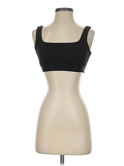 Pre-owned Felina Tank Top Black Strapless Neckline Tops