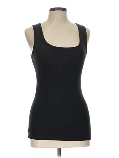 Pre-owned Felina Tank Top Black Strapless Neckline Tops