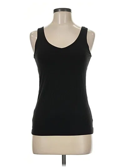 Pre-owned Felina Tank Top Black Strapless Neckline Tops