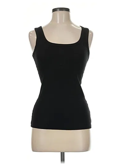 Pre-owned Felina Tank Top Black Strapless Neckline Tops