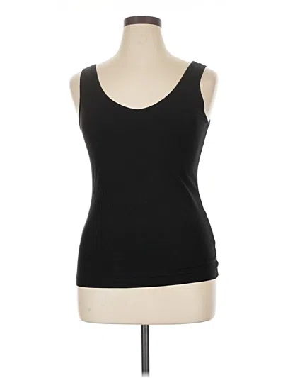 Pre-owned Felina Tank Top Black Strapless Neckline Tops