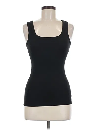 Pre-owned Felina Tank Top Black Strapless Neckline Tops