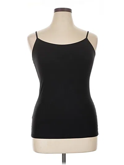 Pre-owned Felina Tank Top Black Strapless Neckline Tops