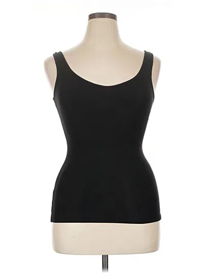 Pre-owned Felina Tank Top Black Strapless Neckline Tops