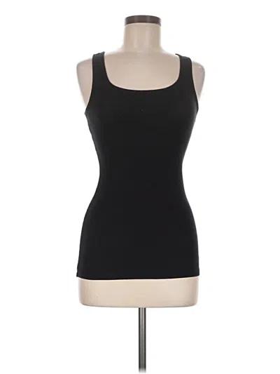 Pre-owned Felina Tank Top Black Strapless Neckline Tops