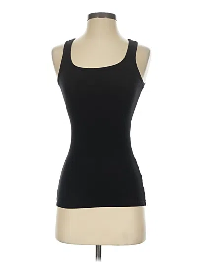 Pre-owned Felina Tank Top Black Strapless Neckline Tops