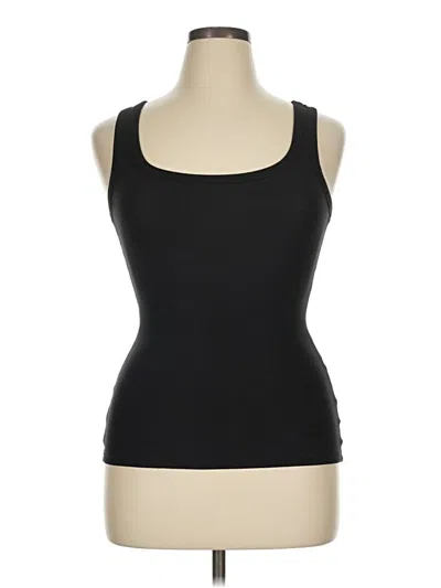 Pre-owned Felina Tank Top Black Strapless Neckline Tops