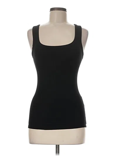 Pre-owned Felina Tank Top Black Strapless Neckline Tops