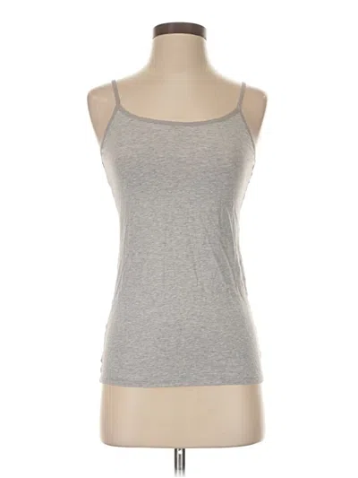 Pre-owned Felina Tank Top Gray Halter Neckline Tops