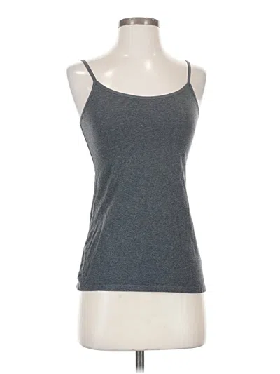 Pre-owned Felina Tank Top Gray Halter Neckline Tops