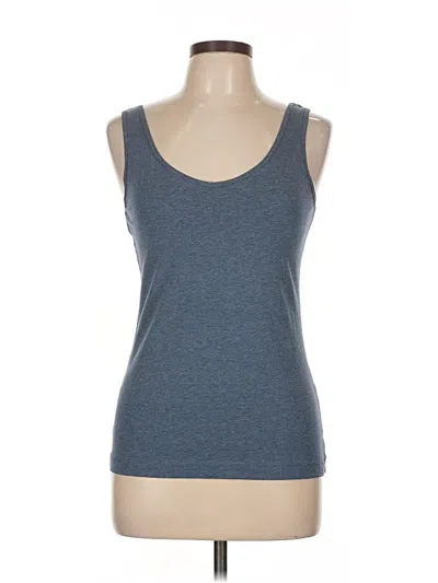 Pre-owned Felina Tank Top Gray Scoop Neck Tops