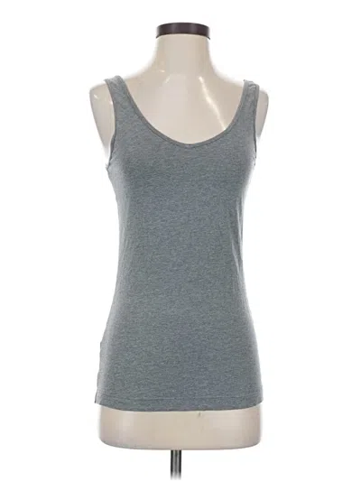 Pre-owned Felina Tank Top Gray Strapless Neckline Tops