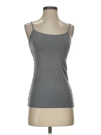 Pre-owned Felina Tank Top Gray Strapless Neckline Tops