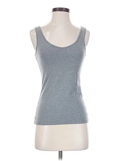 Pre-owned Felina Tank Top Gray Strapless Neckline Tops