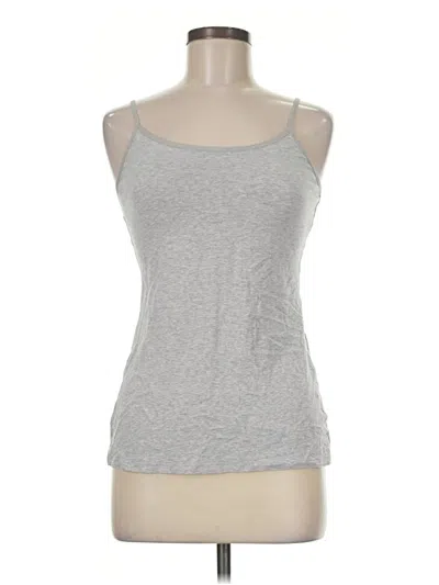 Pre-owned Felina Tank Top Gray Strapless Neckline Tops