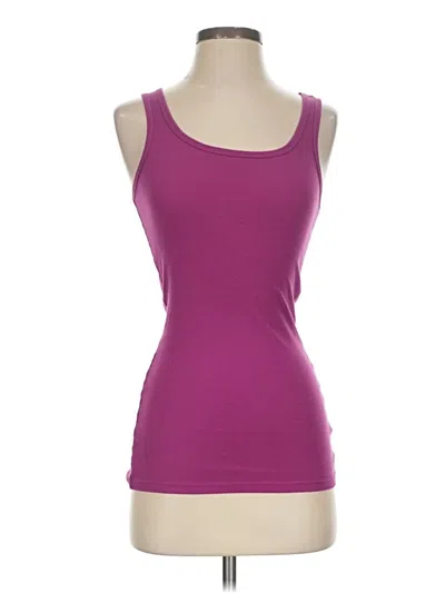 Pre-owned Felina Tank Top Purple Strapless Neckline Tops