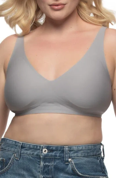 Felina The Wire-free T-shirt Bra In Gray