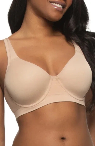 Felina Utopia Full Cover Contour Underwire Bra In Warm Neutral
