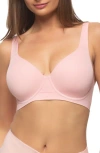 Felina Utopia Underwire Full Coverage Contour Bra In Bridal Rose