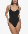 Felina Low Back Shaping Bodysuit In Black
