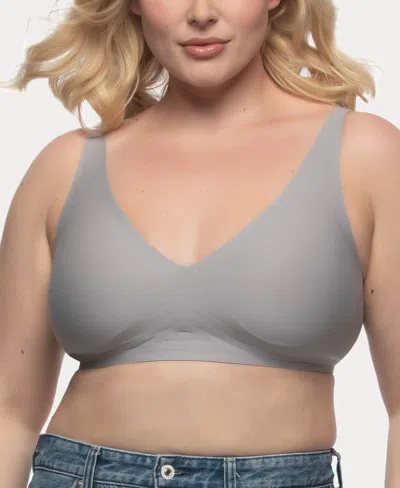 Felina Women's Hint Of Skin Wire Free T-shirt Bra In Gull