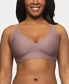 Felina Women's Hint Of Skin Wire Free T-shirt Bra In Gray