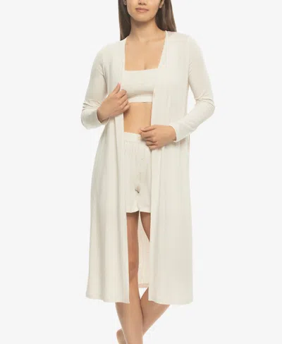 Felina Lena Robe In White