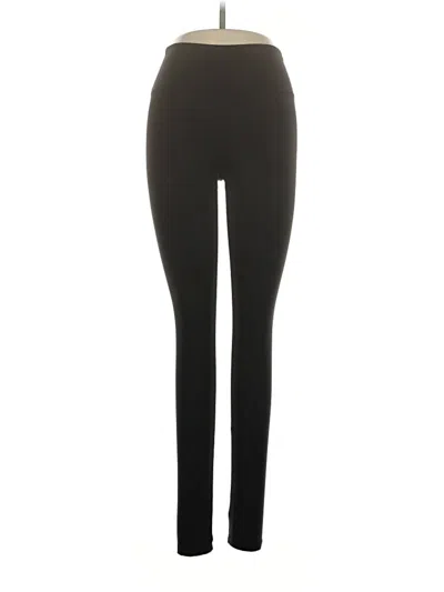Pre-owned Felina Yoga Pants In Black