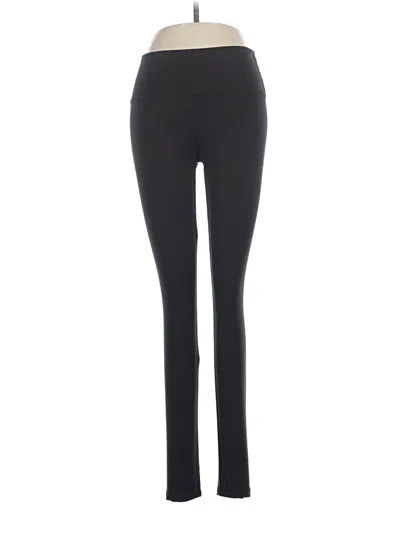 Pre-owned Felina Yoga Pants In Black