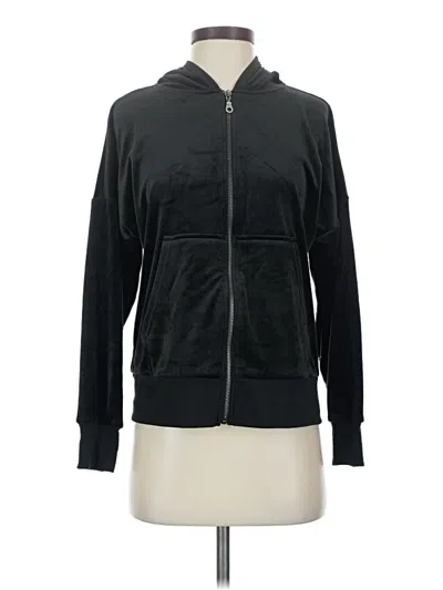 Pre-owned Felina Zip Up Hoodie In Black