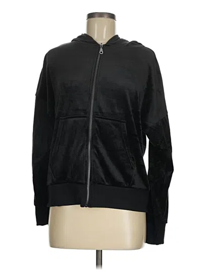 Pre-owned Felina Zip Up Hoodie In Black