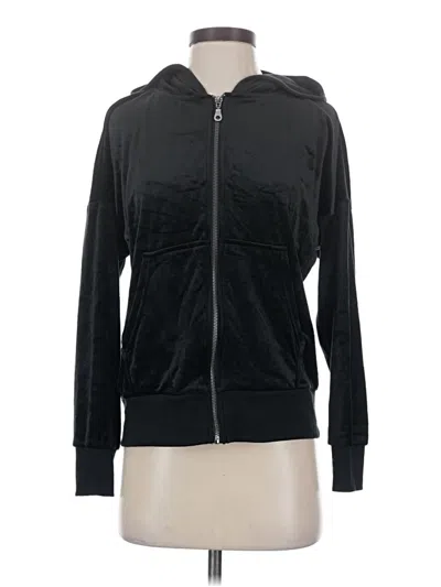 Pre-owned Felina Zip Up Hoodie In Black