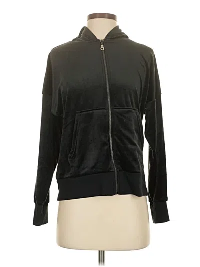 Pre-owned Felina Zip Up Hoodie In Black