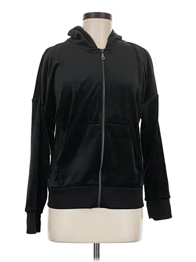 Pre-owned Felina Zip Up Hoodie In Black