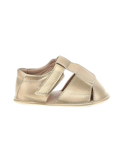 Pre-owned Felix & Flora Kids' Sandals In Gold