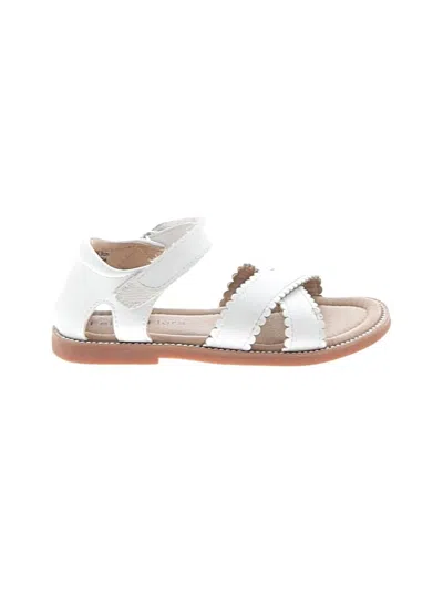 Pre-owned Felix & Flora Kids' Sandals In White
