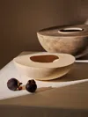 Felix Votteler Bleached Maple Bowl In Brown